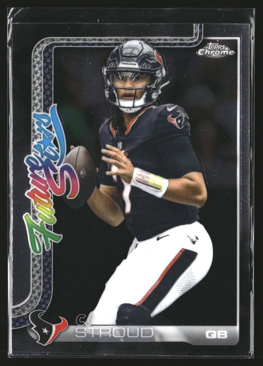 CJ Stroud 2025 Topps Chrome FS-16 Future Stars Houston Texans