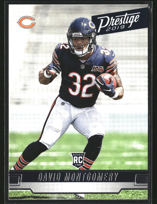 David Montgomery 2019 Panini Prestige 237 RC RC Chicago Bears