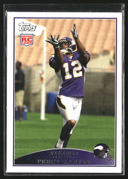 Percy Harvin 2009 Topps 375, RC Minnesota Vikings