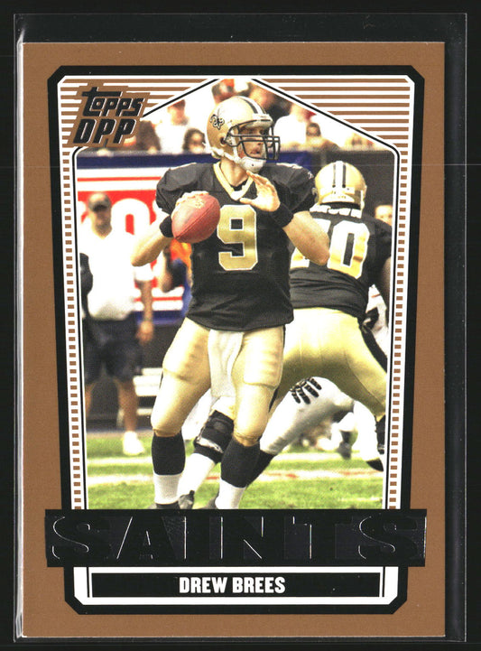 Drew Brees 2007 Topps Draft Picks & Prospects 11 New Orleans Saints
