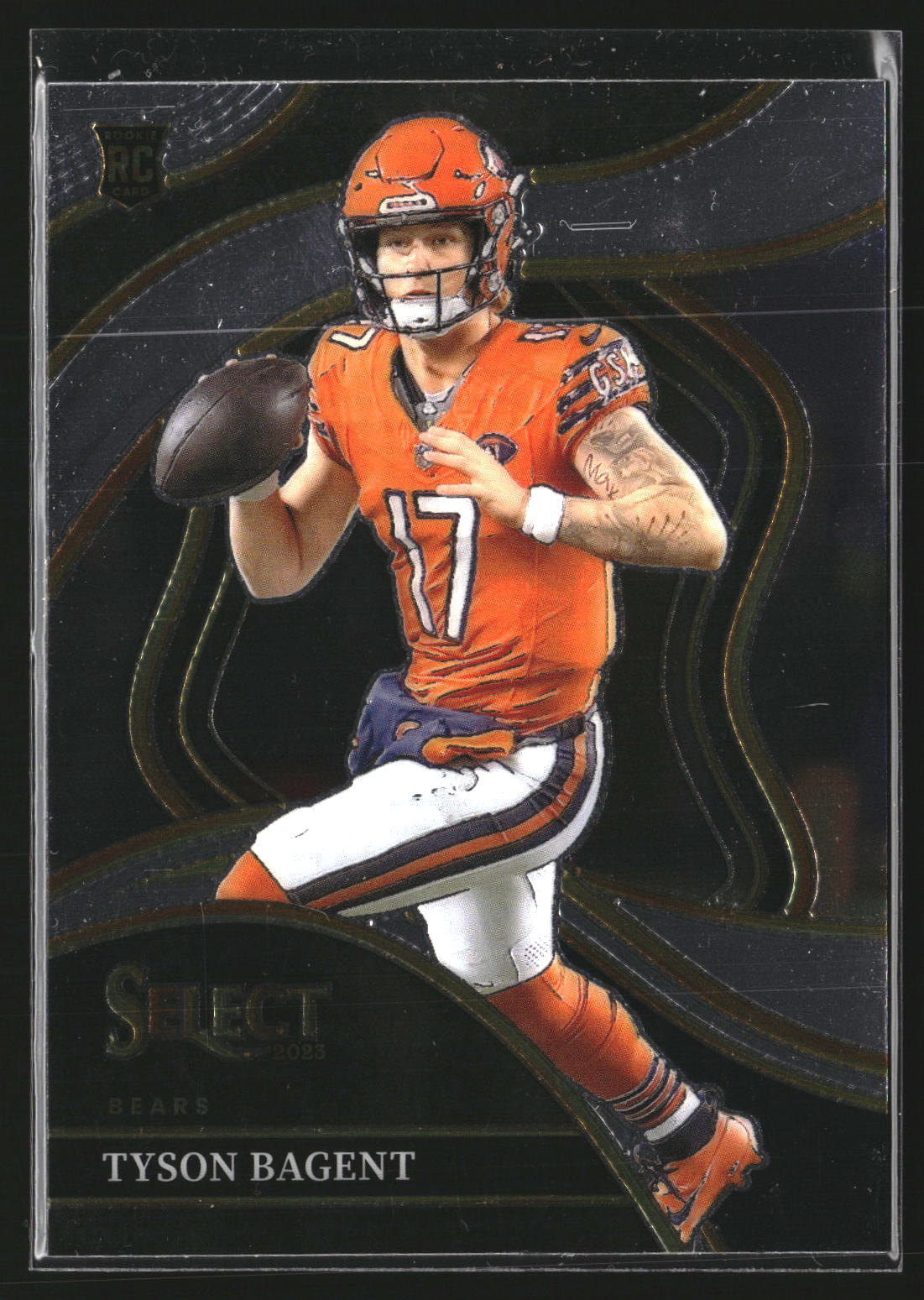 Tyson Bagent 2023 Panini Select 208 RC RC Chicago Bears