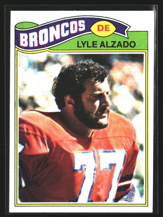 Lyle Alzado 1977 Topps 386 Denver Broncos