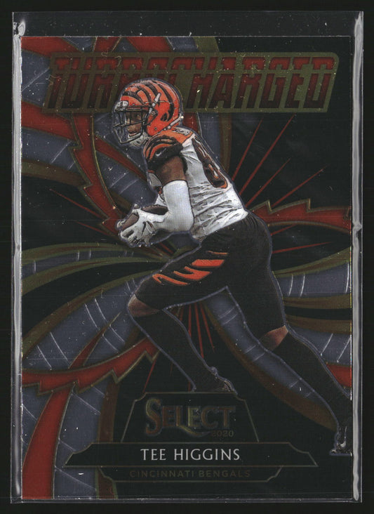 Tee Higgins 2020 Panini Select T23 Turbocharged Cincinnati Bengals