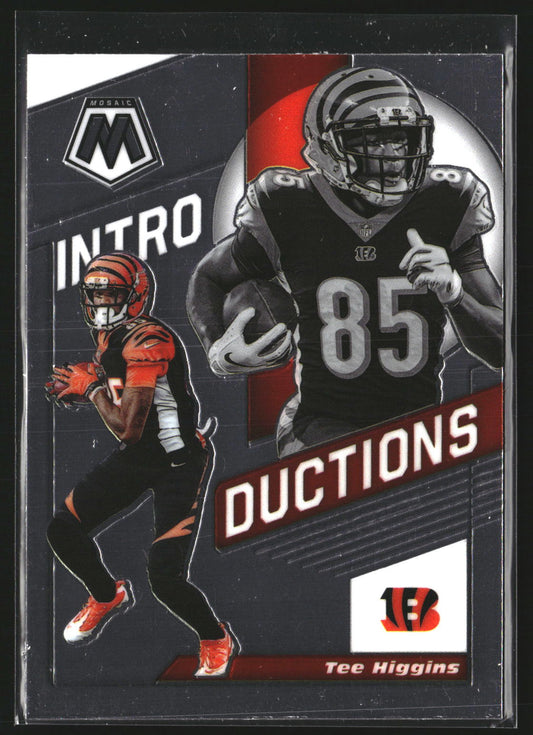 Tee Higgins 2020 Panini Mosaic I7 Introductions Cincinnati Bengals