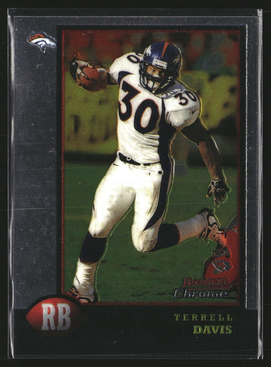 Terrell Davis 1998 Bowman BCP10 Denver Broncos