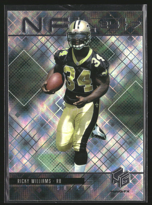 Ricky Williams 1999 Upper Deck HoloGrFX N7 NFL 24/7 New Orleans Saints
