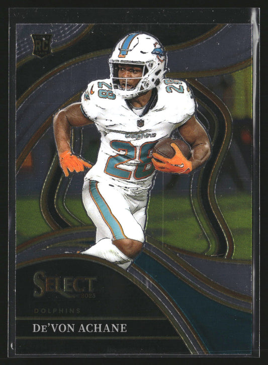De'Von Achane 2023 Panini Select 274 Miami Dolphins