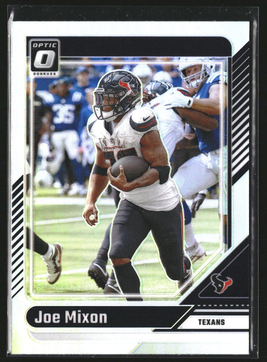 Joe Mixon 2024 Donruss Optic 77 Holo Houston Texans