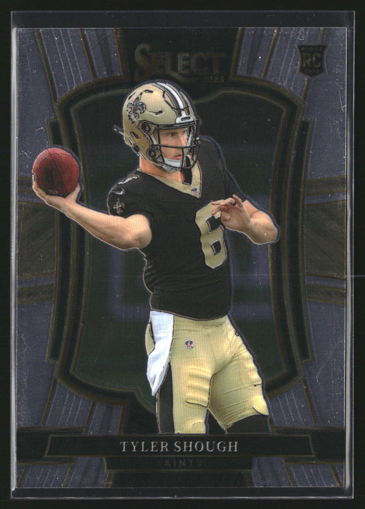 Tyler Shough 2025 Panini Select 141 New Orleans Saints