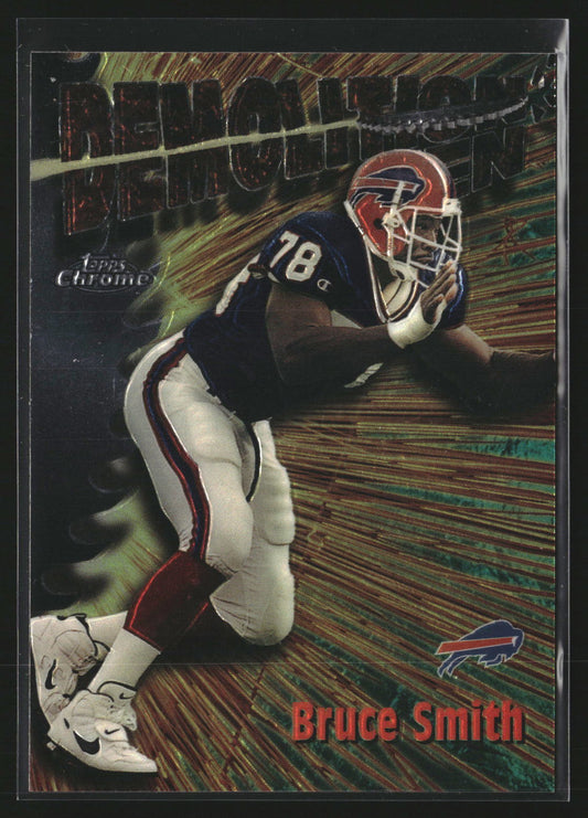 Bruce Smith 1997 Topps Chrome 18 Season's Best Buffalo Bills