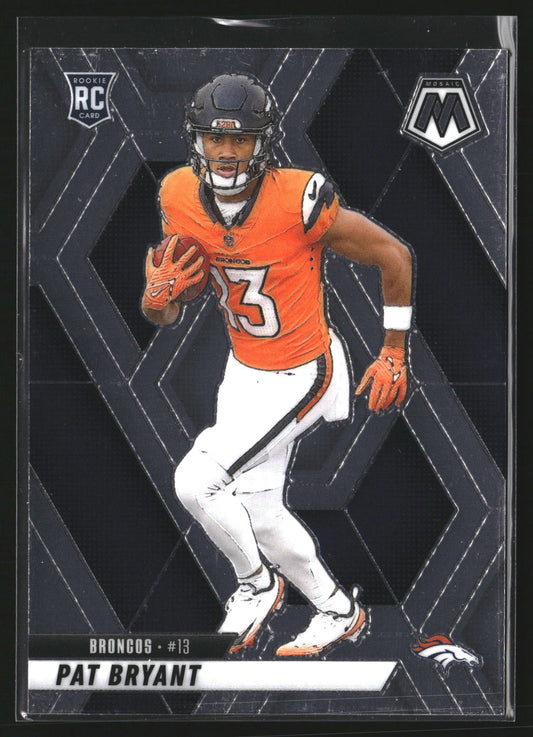 Pat Bryant 2025 Panini Mosaic 379 RC RC Denver Broncos