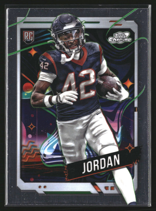 Jawhar Jordan 2024 Topps Chrome Cosmic 138 RC RC Houston Texans