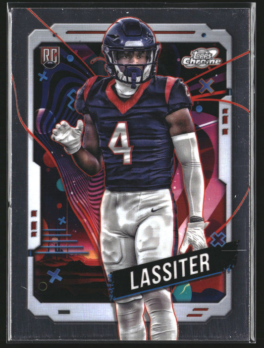 Kamari Lassiter 2024 Topps Chrome Cosmic 139 RC RC Houston Texans