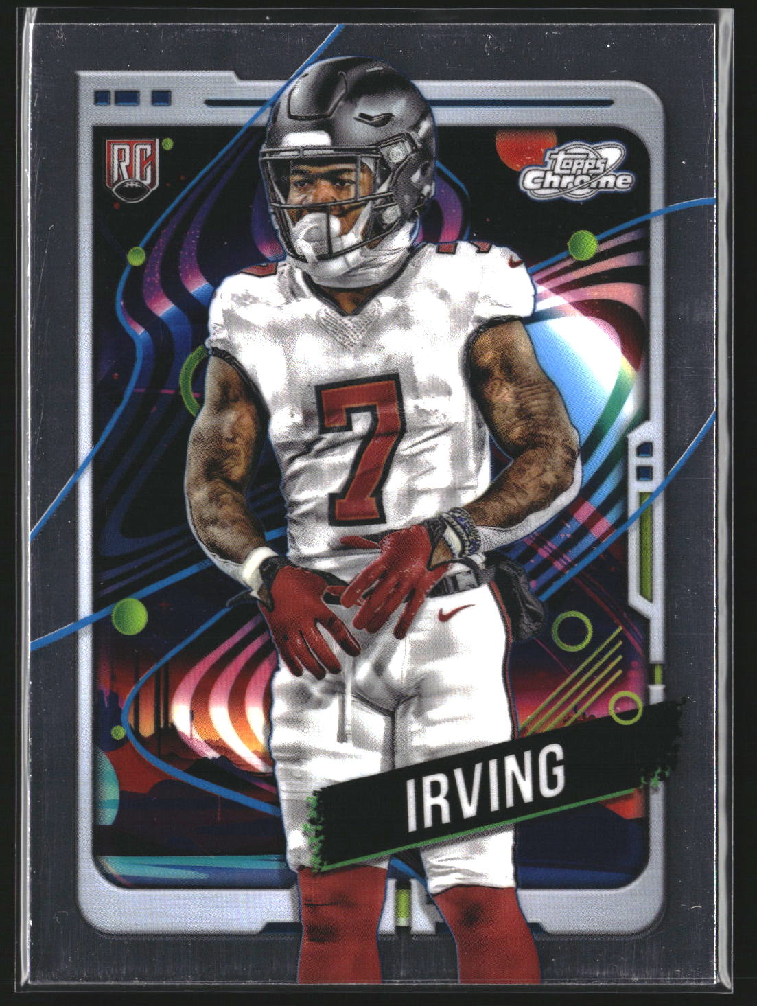 Bucky Irving 2024 Topps Chrome Cosmic 188 RC RC Tampa Bay Buccaneers
