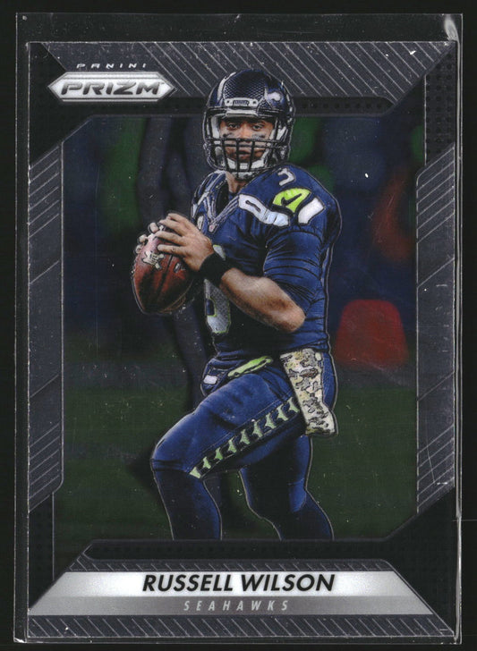 Russell Wilson 2016 Panini Prizm 193 Seattle Seahawks