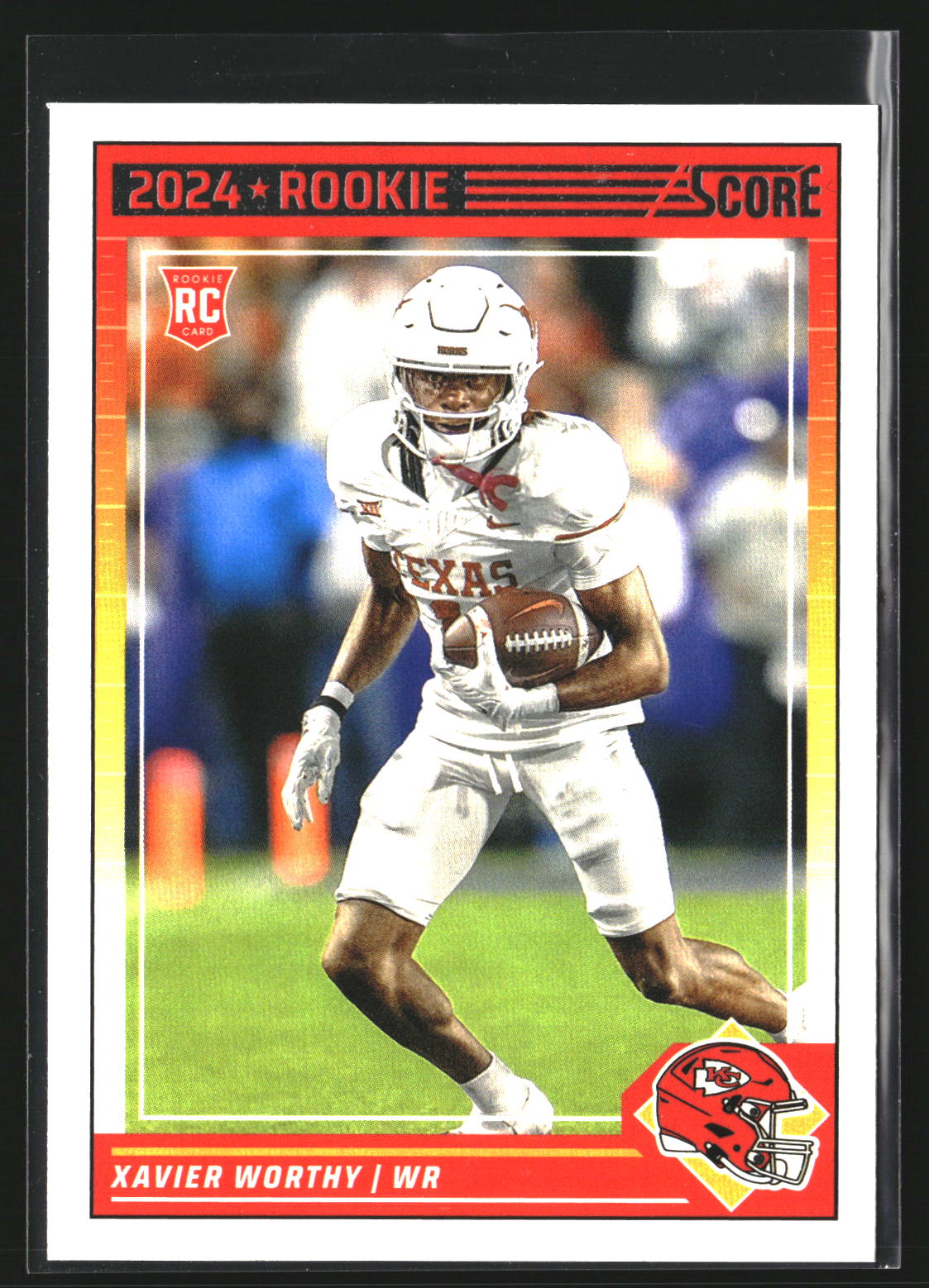 Xavier Worthy 2024 Score 324 RC RC Kansas City Chiefs