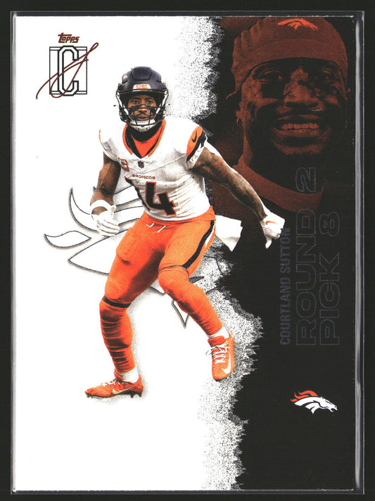 Courtland Sutton 2025 Topps Signature Class 17 Denver Broncos