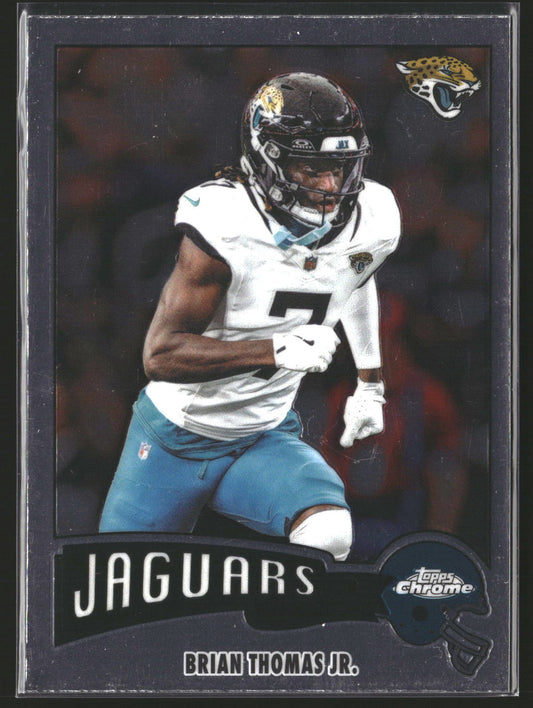 Brian Thomas Jr. 2025 Topps Chrome 1975-16 1975 Topps Jacksonville Jaguars