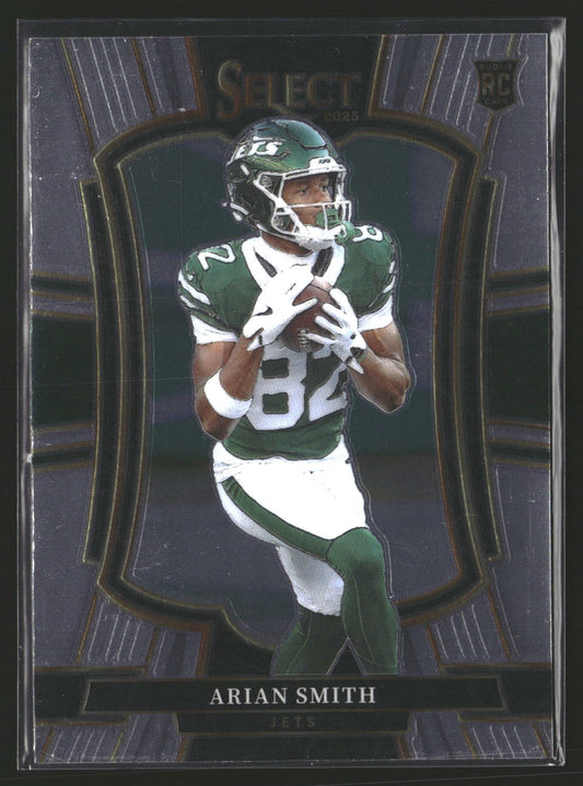 Arian Smith 2025 Panini Select 177 RC RC New York Jets