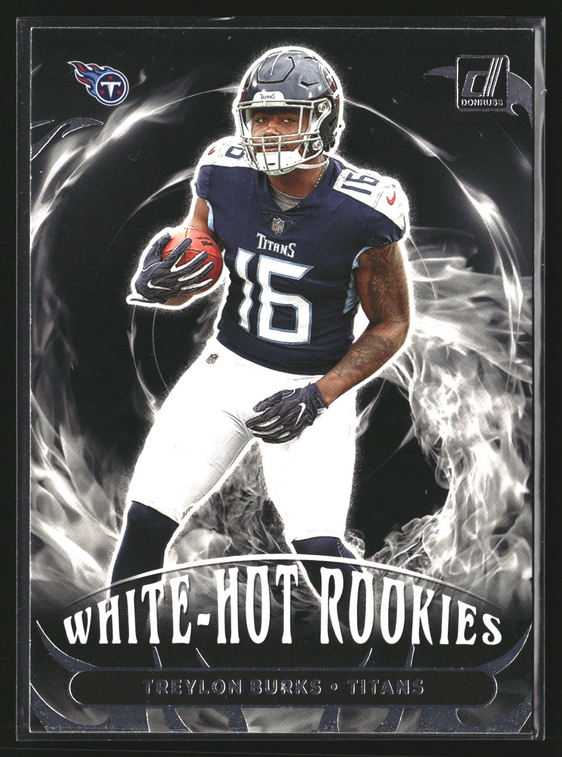 Treylon Burks 2022 Donruss WHR-5 White Hot Rookies Tennessee Titans