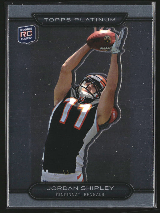 Jordan Shipley 2010 Topps Platinum 7 RC RC Cincinnati Bengals