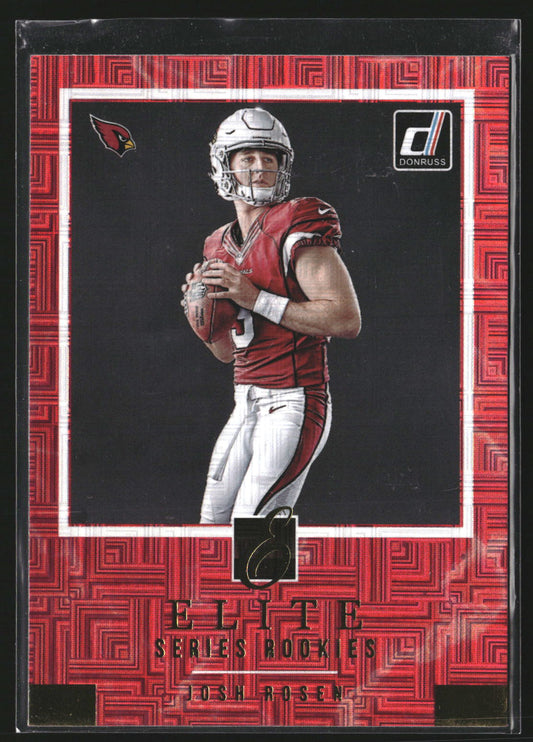 Josh Rosen 2018 Donruss ESR-2 The Elite Series Rookies Arizona Cardinals