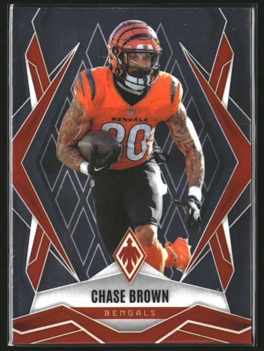 Chase Brown 2025 Panini Phoenix 92 Cincinnati Bengals
