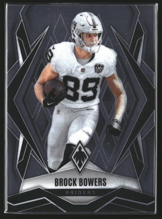 Brock Bowers 2025 Panini Phoenix 146 Las Vegas Raiders