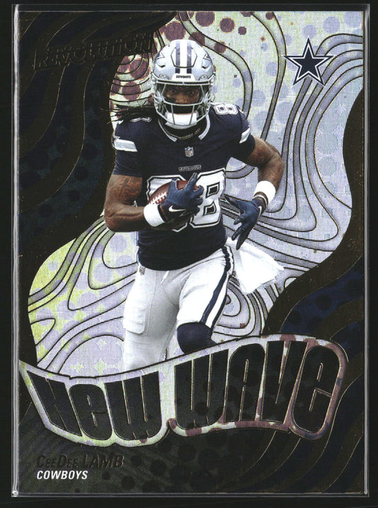 CeeDee Lamb 2025 Panini Revolution 14 New Wave Dallas Cowboys