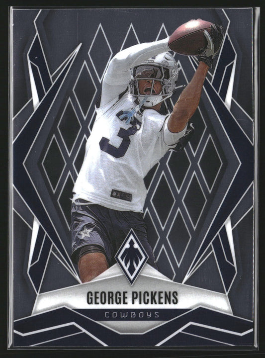 George Pickens 2025 Panini Phoenix 2 Dallas Cowboys