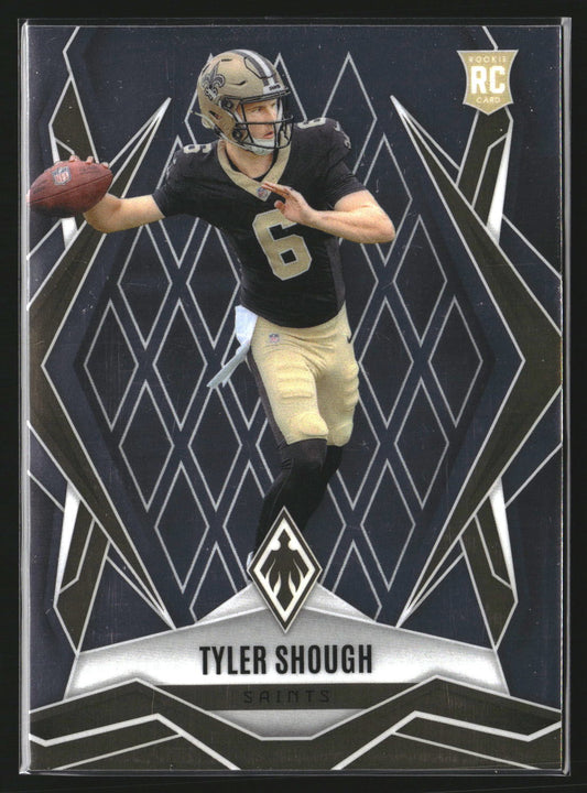 Tyler Shough 2025 Panini Phoenix 169 RC RC New Orleans Saints
