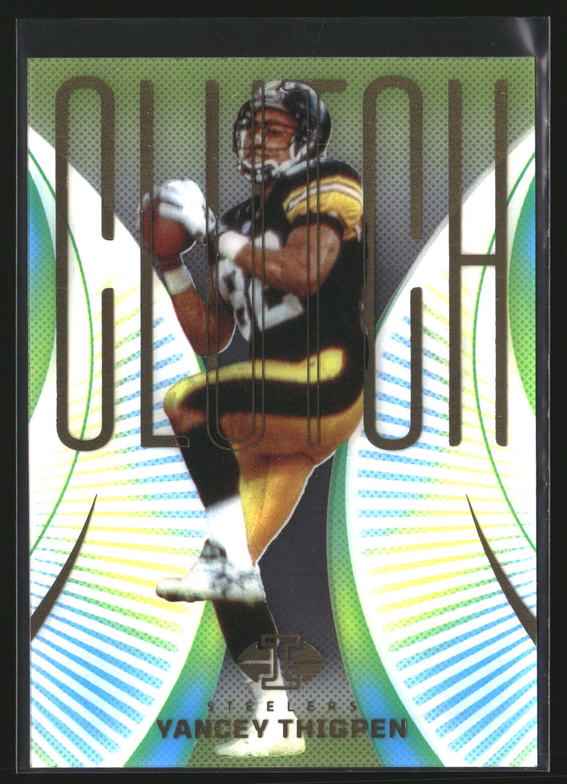 Yancey Thigpen 2024 Panini Illusions 17 Clutch Pittsburgh Steelers