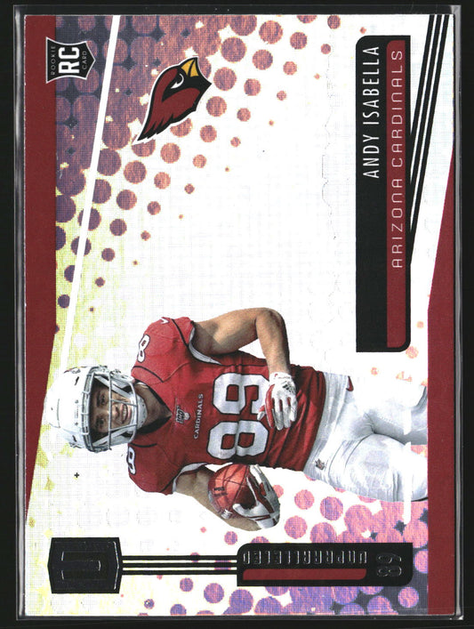 Andy Isabella 2019 Panini Unparalleled 299 RC RC Arizona Cardinals