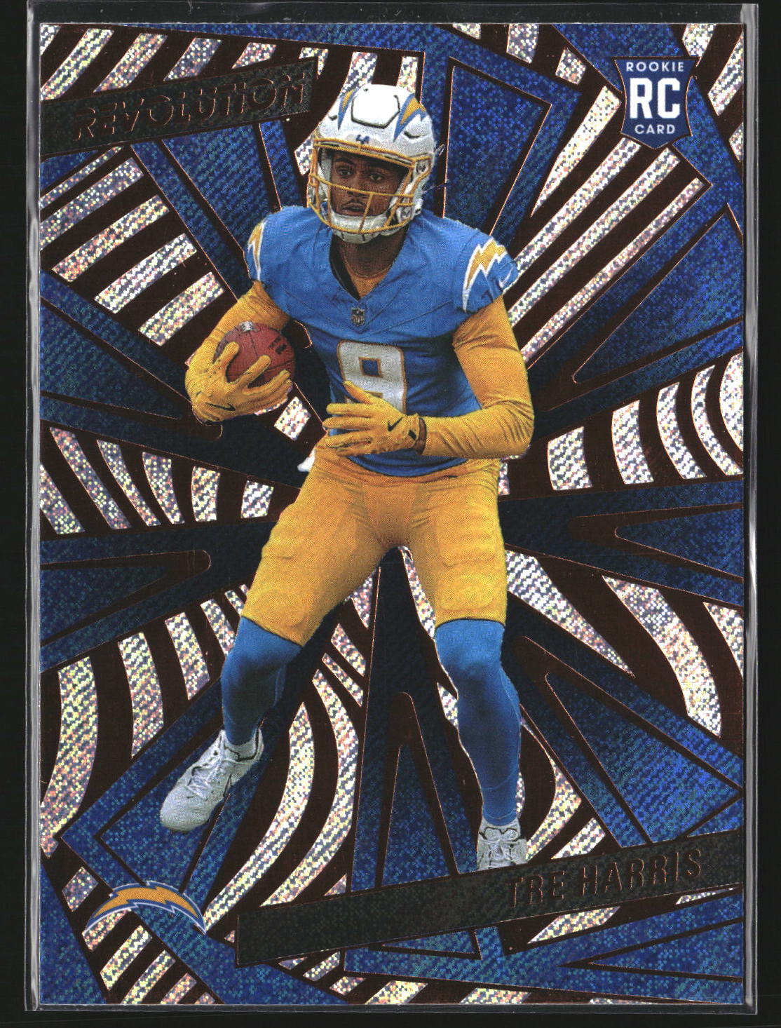 Tre Harris 2025 Panini Revolution 243 SN Los Angeles Chargers
