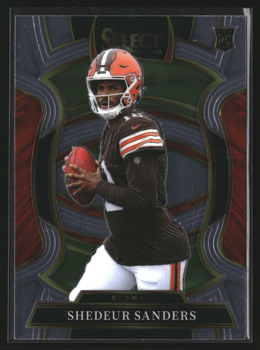 Shedeur Sanders 2025 Panini Select 54 RC RC Cleveland Browns