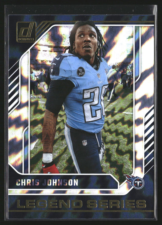 Chris Johnson 2024 Donruss 5 Legend Series Tennessee Titans