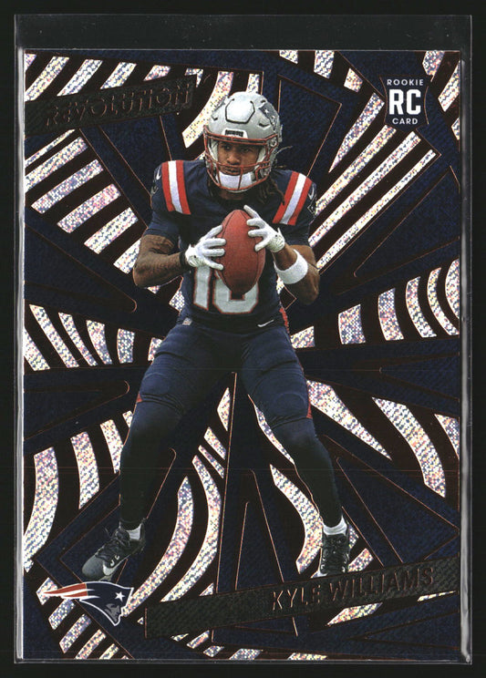 Kyle Williams 2025 Panini Revolution 229 RC RC New England Patriots