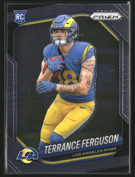 Terrance Ferguson 2025 Panini Prizm 379 RC RC Los Angeles Rams