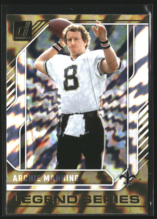 Archie Manning 2024 Donruss 15 Legend Series New Orleans Saints
