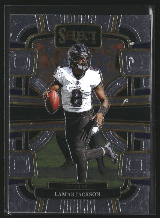 Lamar Jackson 2023 Panini Select 7 Baltimore Ravens