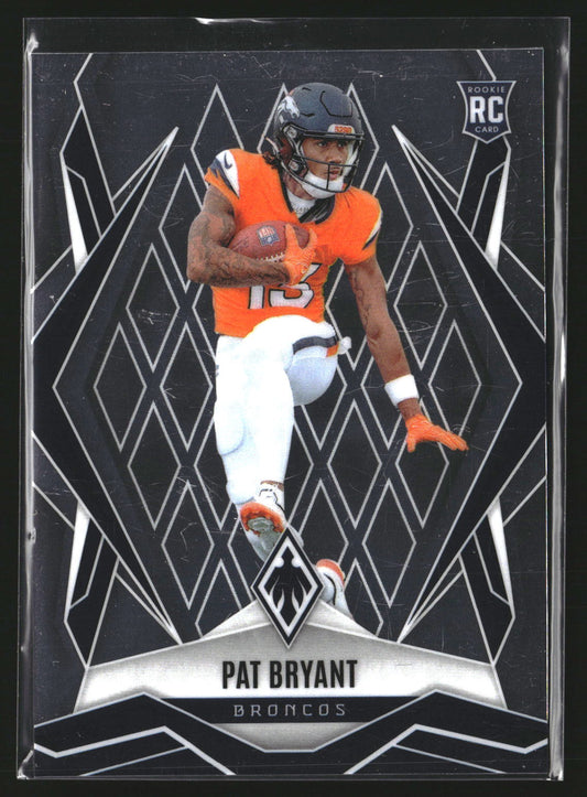Pat Bryant 2025 Panini Phoenix 184 RC RC Denver Broncos
