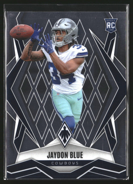 Jaydon Blue 2025 Panini Phoenix 190 RC RC Dallas Cowboys