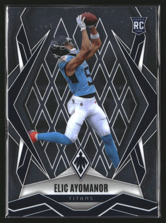 Elic Ayomanor 2025 Panini Phoenix 167 RC RC Tennessee Titans