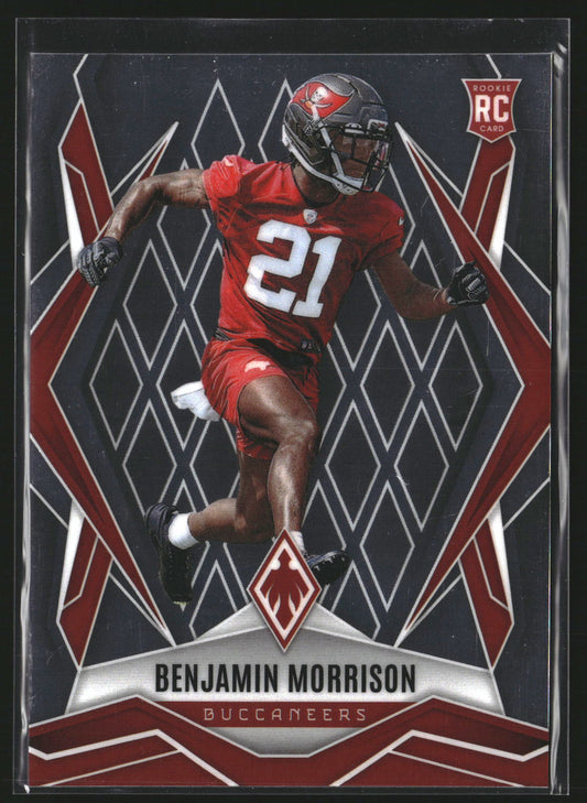 Benjamin Morrison 2025 Panini Phoenix 247 RC RC Tampa Bay Buccaneers