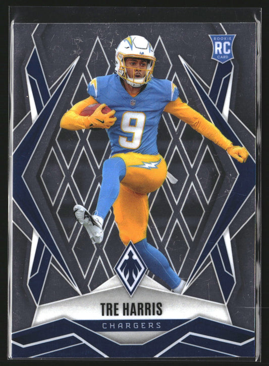 Tre Harris 2025 Panini Phoenix 160 RC RC Los Angeles Chargers