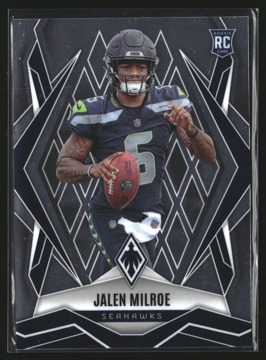 Jalen Milroe 2025 Panini Phoenix 151 RC RC Seattle Seahawks