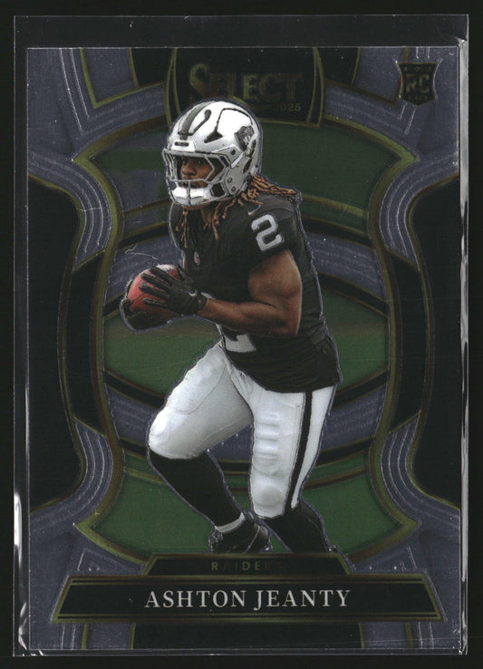 Ashton Jeanty 2025 Panini Select 4 RC RC Las Vegas Raiders