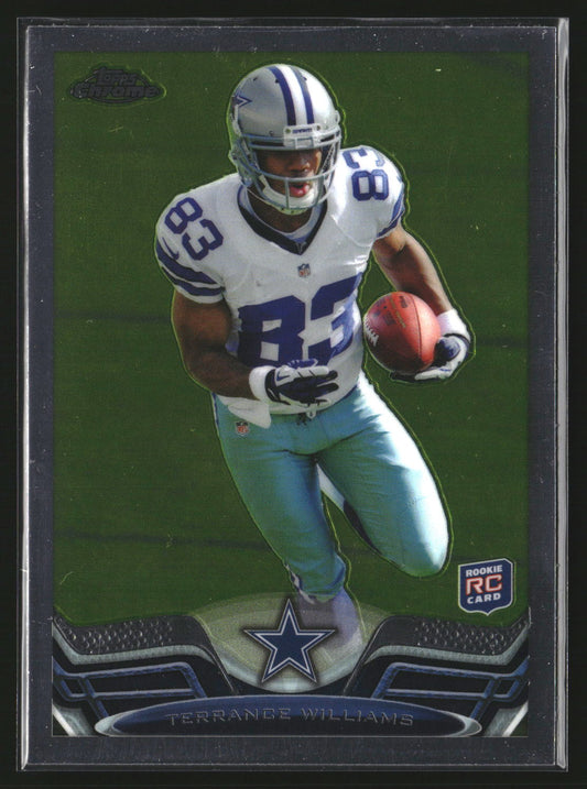 Terrance Williams 2013 Topps Chrome 101 RC RC Dallas Cowboys