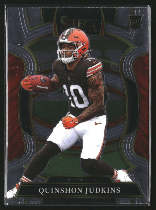 Quinshon Judkins 2025 Panini Select 55 Cleveland Browns