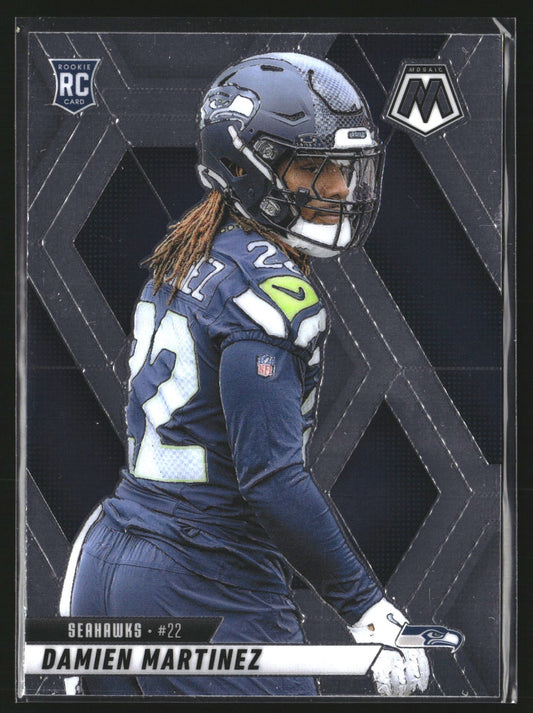 Damien Martinez 2025 Panini Mosaic 360 RC RC Seattle Seahawks